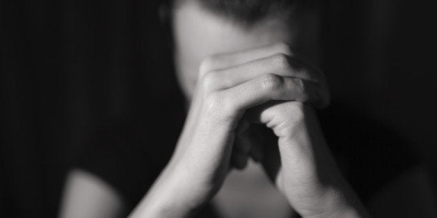 Young girl praying