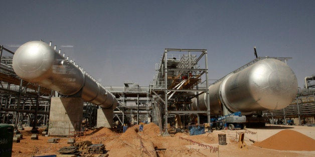 A view of the Khurais oilfield, about 160 km (99 miles) from Riyadh, June 23, 2008. State oil giant Saudi Aramco is adamant t