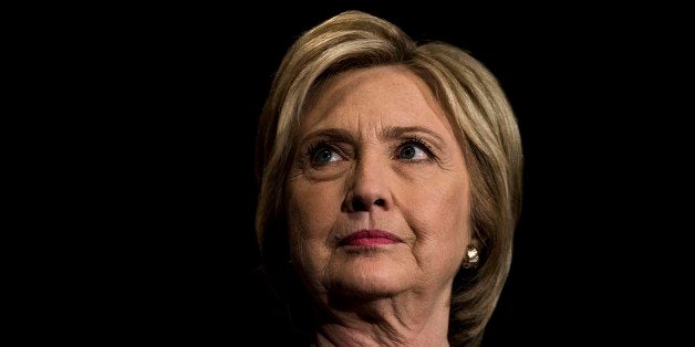 SAN JOSE, CA - Democratic Candidate for President former Secretary of State Hillary Clinton speaks to and meets California voters during a rally in downtown San Jose, California on Thursday, May 26, 2016. (Photo by Melina Mara/The Washington Post via Getty Images)