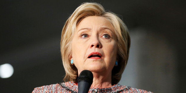 U.S. Democratic presidential candidate Hillary Clinton speaks at the UFCW Union Local 324 in Buena Park, California, U.S. May