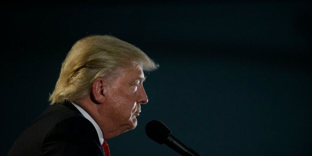 Republican presidential candidate Donald Trump speaks during a rally, Thursday, June 2, 2016, in San Jose, Calif. (AP Photo/Jae C. Hong)