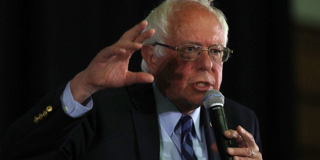 PALO ALTO, CA - JUNE 01: Democratic presidential candidate, U.S. Sen. Bernie Sanders (D-VT) speaks during a panel with Asian-Americans and Pacific Islanders at Cubberley Community Center on June 1, 2016 in Palo Alto, California. With less than a week to go before the California presidential primary, Sanders is campaigning in northern California. (Photo by Justin Sullivan/Getty Images)