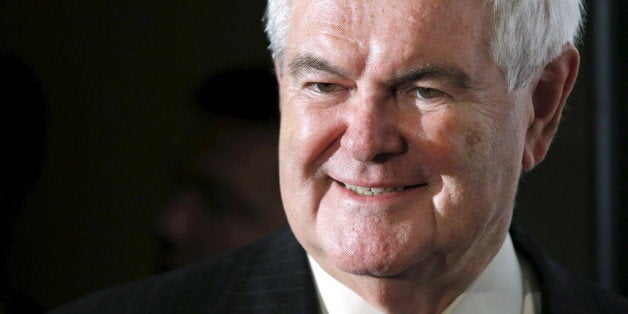 Political consultant and former Speaker of the U.S. House of Representatives Newt Gingrich attends the third Annual Champions