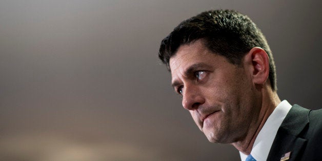 UNITED STATES - JUNE 14: Speaker of the House Paul Ryan, R-Wis., speaks during the House Republican leaders' media availabil