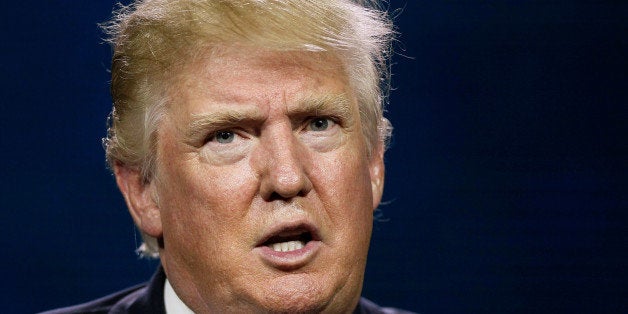 U.S. Republican presidential candidate Donald Trump speaks at the Western Conservative Summit in Denver, Colorado, U.S., July