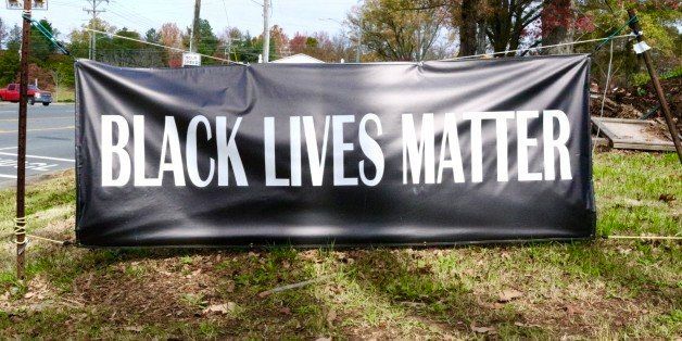 This is a Black Lives Matter Banner in Charlotte, NC, November 2015. Camera - Canon 7D Mark II, Lens - Canon EF 200mm f/2L IS USM