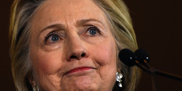 PITTSBURGH, PA-JUNE 14: Hillary Clinton got emotional as she told the story about the day her husband took office and found a