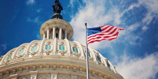 USA, Columbia, Washington DC, Capitol Building