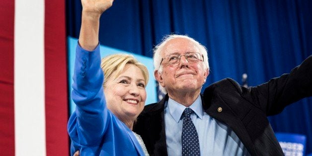 PORTSMOUTH, NH - Democratic Presumptive Nominee for President former Secretary of State Hillary Clinton attends a rally with