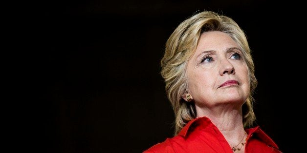 JOHNSTOWN, PA - On the second day of a bus tour through Pennsylvania and Ohio, Democratic Nominee for President of the United States former Secretary of State Hillary Clinton along with running mate Senator Tim Kaine, Anne Holton, and President Bill Clinton, speak to and meet Pennsylvania voters during a rally in Johnstown, Pennsylvania on Saturday, July 30, 2016. (Photo by Melina Mara/The Washington Post via Getty Images)