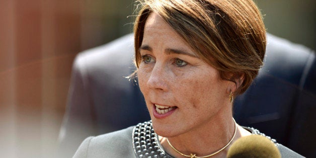 Massachusetts Attorney General Maura Healey speaks about gun violence prevention at the White House in Washington, U.S., May