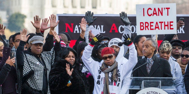 (L-R) Kadiatou Diallo, mother of Amadou Diallo; Sybrina Fulton, the mother of Trayvon Martin; Samaira Rice, the mother of Tam