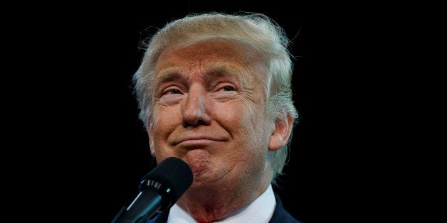 Republican presidential candidate Donald Trump speaks during a campaign rally, Friday, Aug. 12, 2016, in Erie, Pa. (AP Photo/Evan Vucci)