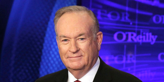 FILE - In this Oct. 1, 2015 file photo, Bill O'Reilly of the Fox News Channel program "The O'Reilly Factor," poses for photos