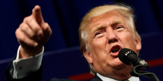 Republican presidential nominee Donald Trump holds a rally with supporters in Aston, Pennsylvania, U.S. September 22, 2016. R
