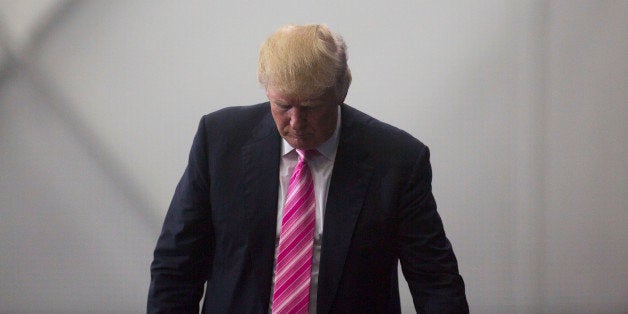 MANHEIM, PA - OCTOBER 1: Republican presidential nominee Donald Trump attends a campaign event on October 1, 2016 at the Spooky Nook Sports Complex in Manheim, Pennsylvania. Recent polls show Trump's rival Hillary Clinton with a narrow lead in the state. (Photo by Jessica Kourkounis/Getty Images)