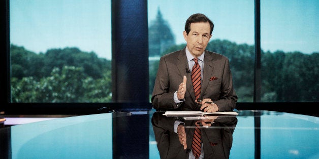 WASHINGTON, DC - JULY 23: Chris Wallace, host of Fox News Sunday, seen on the set of his show at the Fox offices near Capitol