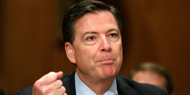 FBI Director James Comey testifies at the Senate Homeland Security and Governmental Affairs Committee in Washington, U.S., Se