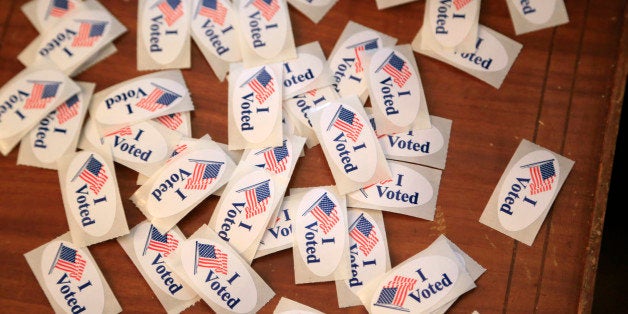 MILWAUKEE, WI - APRIL 05: Voters take to the polls at Charles Allis Art Museum April 5, 2016 in Milwaukee, Wisconsin. Both Republican and Democratic voters cast their votes in today's presidential primaries. (Photo by Darren Hauck/Getty Images)