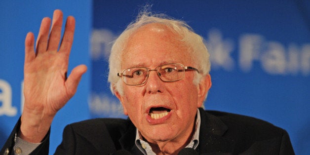 MIAMI, FL - NOVEMBER 19: Bernie Sanders speaks during the 2016 Miami Book Fair at Miami Dade College on November 19, 2016 in Miami Florida. Credit: mpi04/MediaPunch/IPX