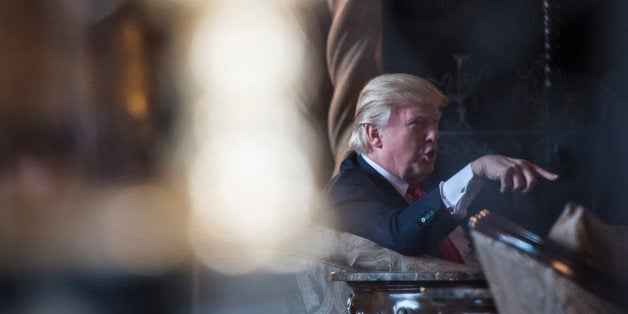 PALM BEACH, FL - DECEMBER 21: President-Elect Donald J. Trump attends a meeting at the Mar-a-Lago club in Palm Beach, FL on Wednesday, Dec. 21, 2016. (Photo by Jabin Botsford/The Washington Post via Getty Images)