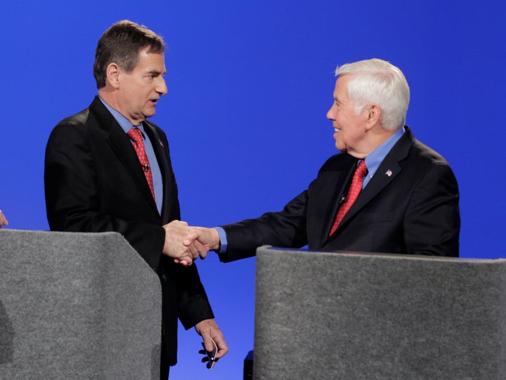 Richard Lugar, Richard Mourdock Square Off In Indiana GOP Primary ...