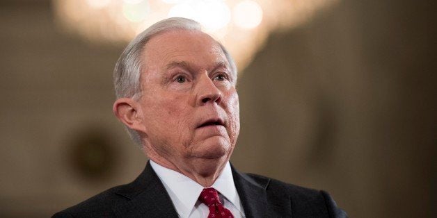 WASHINGTON, DC - President Elect Donald Trump's pick for Attorney General Senator Jeff Sessions (R-AL) at his confirmation hearing before the Senate Judiciary Committee in Washington, DC Tuesday January 10, 2017. (Photo by Melina Mara/The Washington Post via Getty Images)