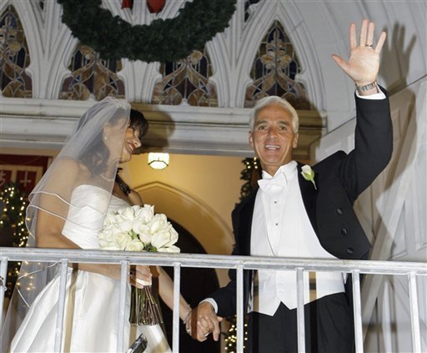 Charlie Crist Wedding: Carole Rome Marries Florida Governor (PHOTOS ...