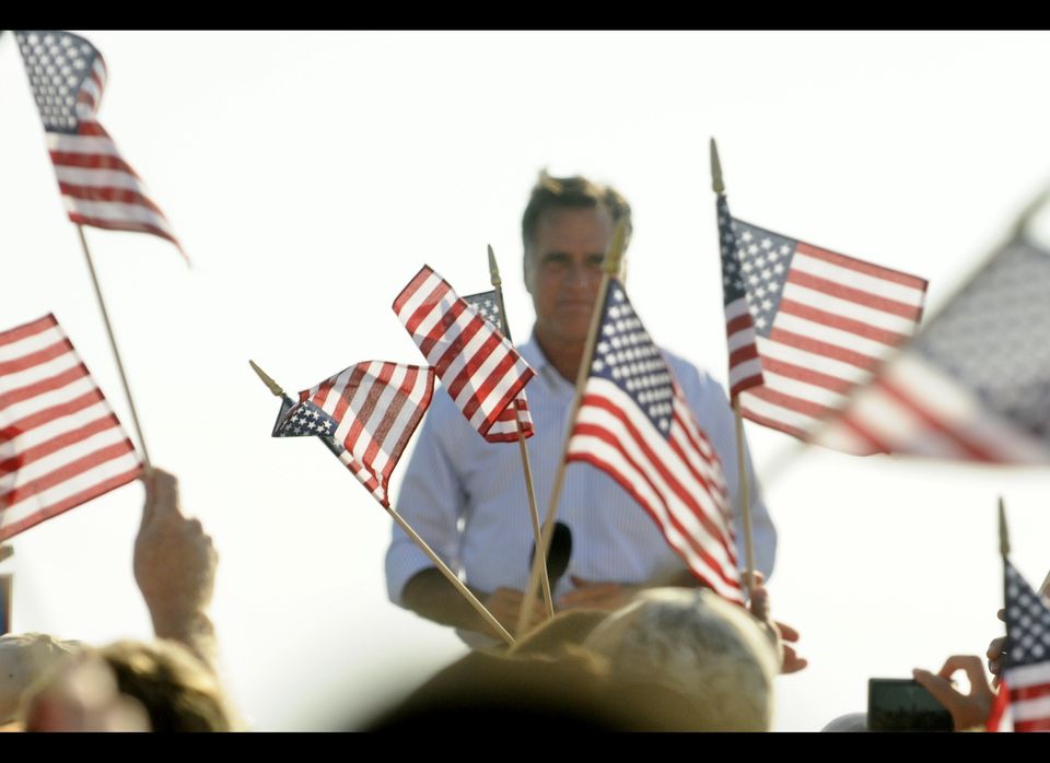 Republican Presidential Hopeful Mitt Romney