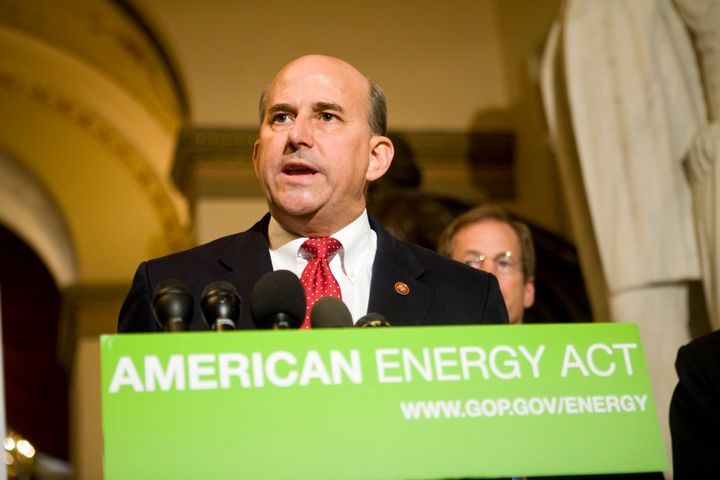 WASHINGTON - AUGUST 25: U.S. Rep. Louie Gohmert (R-TX) speaks at a news conference in the Capitol on August 25, 2008 in Washington, DC. House Republicans called on House Speaker Nancy Pelosi (D-CA) to schedule a vote on a comprehensive energy bill. (Photo by Brendan Hoffman/Getty Images)