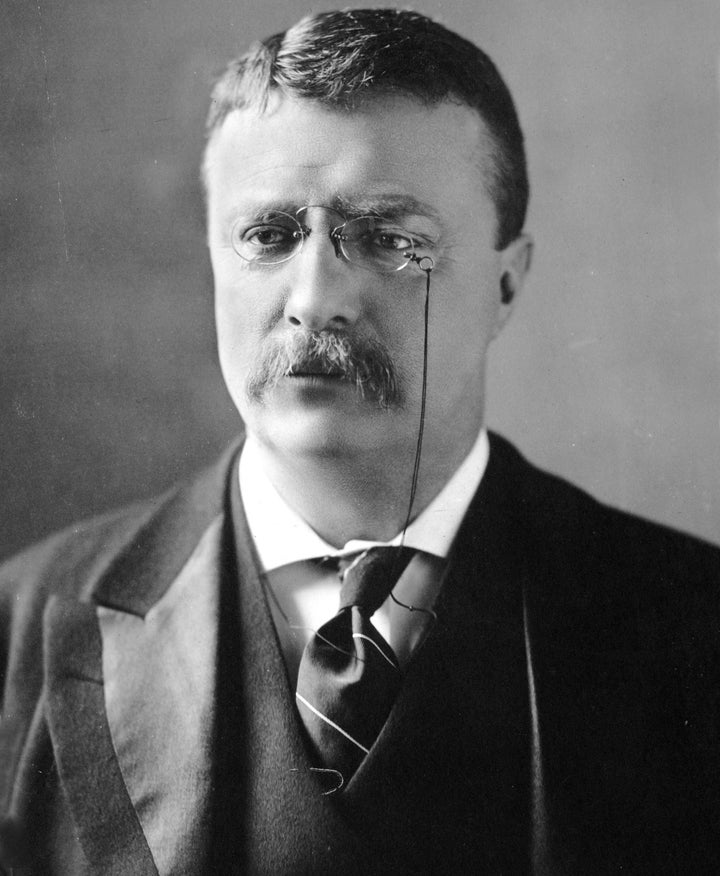 Description 1 Theodore Roosevelt, circa 1902 | Source cph.3a50046 | Author M. P. Rice | Date~ | 1902 | Permission | other_ve