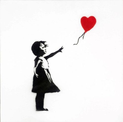 Girl With Balloon is among Banksy's most enduring images