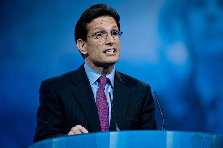 US Republican House Majority Leader Eric Cantor addresses the Conservative Political Action Conference (CPAC) in National Harbor, Maryland, on March 15, 2013. AFP PHOTO/Nicholas KAMM (Photo credit should read NICHOLAS KAMM/AFP/Getty Images)