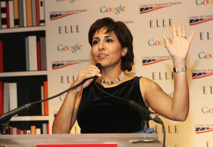 WASHINGTON, DC - JANUARY 20: President and CEO, Center for American Progress, Co-Host of Brunch Neera Tanden attends a celebration for leading women in Washington hosted by GOOGLE, ELLE, and The Center for American Progress on January 20, 2013 in Washington, United States. (Photo by Bennett Raglin/Getty Images for ELLE)