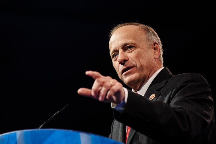 NATIONAL HARBOR, MD - MARCH 16: Rep. Steve King (R-IA) speaks at the 2013 Conservative Political Action Conference (CPAC) Mar