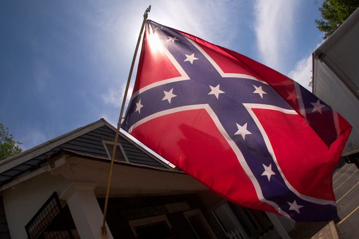 On Jan. 30, 2001, the state of Georgia changed it's flag, removing the large Confederate battle cross from the 1956 design an