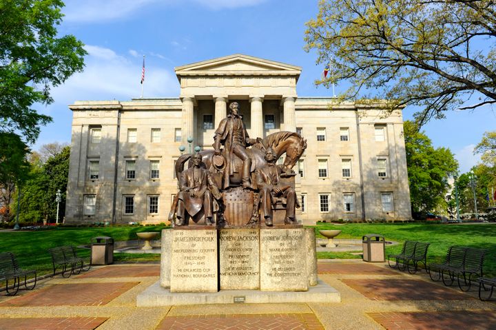 State Capitol Building complex at Raleigh North Carolina