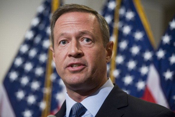 UNITED STATES - JULY 21: Gov. Martin O'Malley, D-Md., speaks at a news conference after a Democratic Whip meeting in the Capitol Visitor Center on the need to reach an agreement on debt reduction. (Photo By Tom Williams/Roll Call)