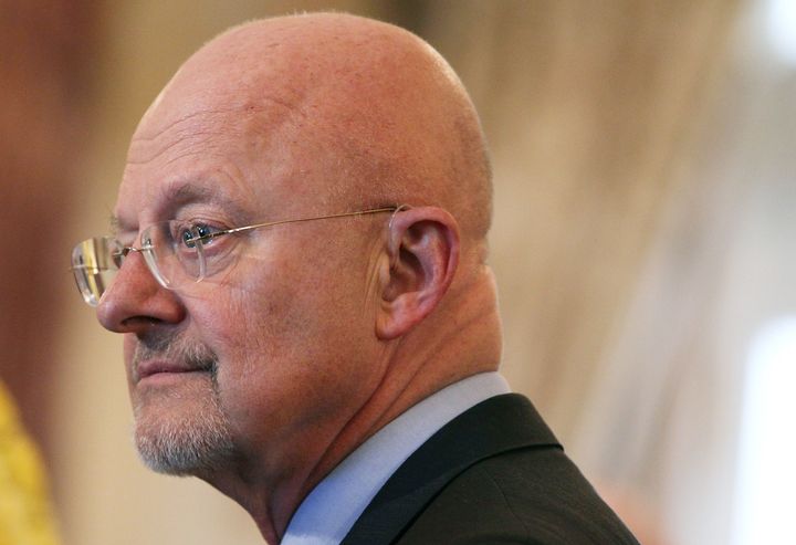 WASHINGTON, DC - JUNE 08: James R. Clapper, Director of the National Intelligence Agency, talks with guests during a luncheon hosted by U.S. Secretary of State Hillary Clinton, to honor President of the Republic of the Philippines Benigno S. Aquino III, at the Department of State, on June 8, 2012 in Washington, DC. Later today President Aquino is scheduled to meet with U.S. President Barack Obama at the White House. (Photo by Mark Wilson/Getty Images)