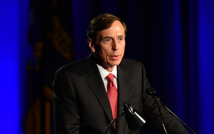 Former CIA director David Petraeus addresses a University of Southern California event honoring the military on March 26, 2013 in Los Angeles, California. In the first public appearance since stepping down last November as head of the CIA after admitting to an affair, Petraeus said he regretted and apologized for the circumstances that led to his resignation. AFP PHOTO / Frederic J. BROWN (Photo credit should read FREDERIC J. BROWN/AFP/Getty Images)