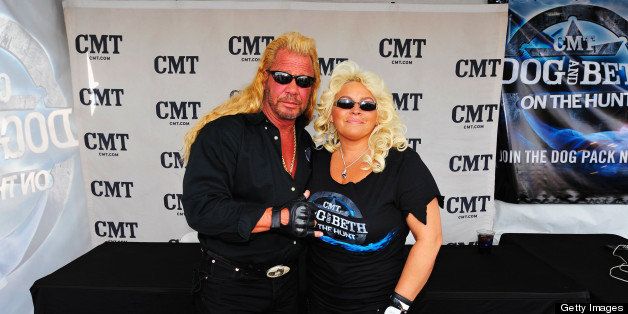 LAS VEGAS, NV - APRIL 06: TV personalities Duane 'Dog' Chapman and Beth Chapman attend The ACM Experience during the 48th Annual Academy of Country Music Awards at the Orleans Arena on April 6, 2013 in Las Vegas, Nevada. (Photo by Jerod Harris/ACMA2013/Getty Images for ACM)