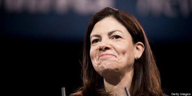 UNITED STATES - MARCH 15: Sen. Kelly Ayotte, R-N.H., speaks at the 2013 Conservative Political Action Conference at the Gaylord National Resort & Conference Center at National Harbor, Md., on Friday, March 15, 2013. (Photo By Bill Clark/CQ Roll Call)