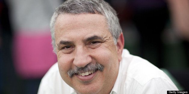 HAY-ON-WYE, UNITED KINGDOM - JUNE 09: New York Times columnist and Pulitzer Prize winning author Thomas L. Friedman attends the Hay Festival on June 9, 2012 in Hay-on-Wye, Wales. (Photo by David Levenson/Getty Images)