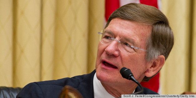 WASHINGTON, DC - May 03: Chairman Lamar Smith, R-Texas, during the House Judiciary oversight hearing with U.S. Attorney General Eric H. Holder Jr. on the Department of Justice. (Photo by Scott J. Ferrell/Congressional Quarterly/Getty Images)