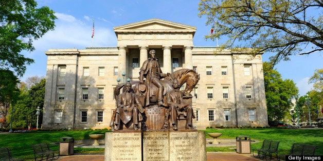 State Capitol Building complex at Raleigh North Carolina