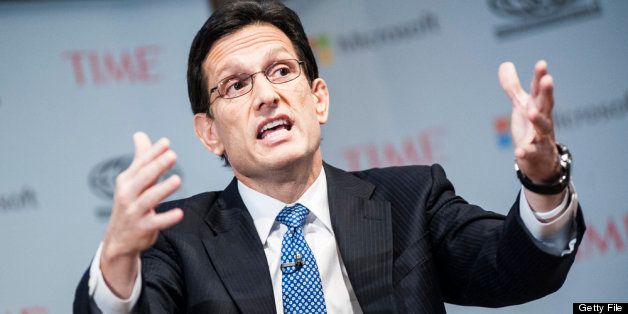 WASHINGTON, DC - APRIL 26: Eric Cantor speaks during the Creativity Conference atn the Corcoran Gallery of Art on April 26, 2013 in Washington, DC. (Photo by Kris Connor/Getty Images)