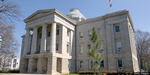 North Carolina State Capitol in Raleigh at daytime