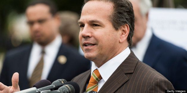 UNITED STATES - DECEMBER 20: Rep. David Cicilline, D-R.I., speaks during the news conference to oppose the proposed use of ?Chained CPI? to calculate Social Security and veterans? benefits as part of the fiscal cliff negotiations on Thursday, Dec. 20, 2012. (Photo By Bill Clark/CQ Roll Call)