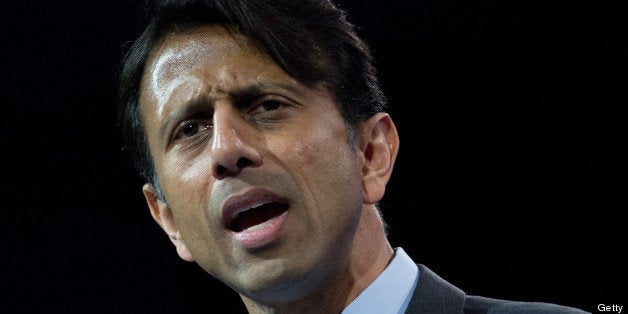 US Republican Governor of Louisiana Bobby Jindal speaks at the Conservative Political Action Conference (CPAC) in National Harbor, Maryland, on March 15, 2013. AFP PHOTO/Nicholas KAMM (Photo credit should read NICHOLAS KAMM/AFP/Getty Images)