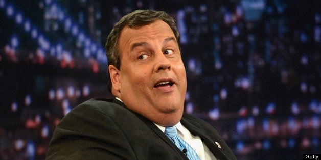 NEW YORK, NY - JUNE 12: New Jersey Governor Chris Christie visits 'Late Night With Jimmy Fallon' at Rockefeller Center on Ju